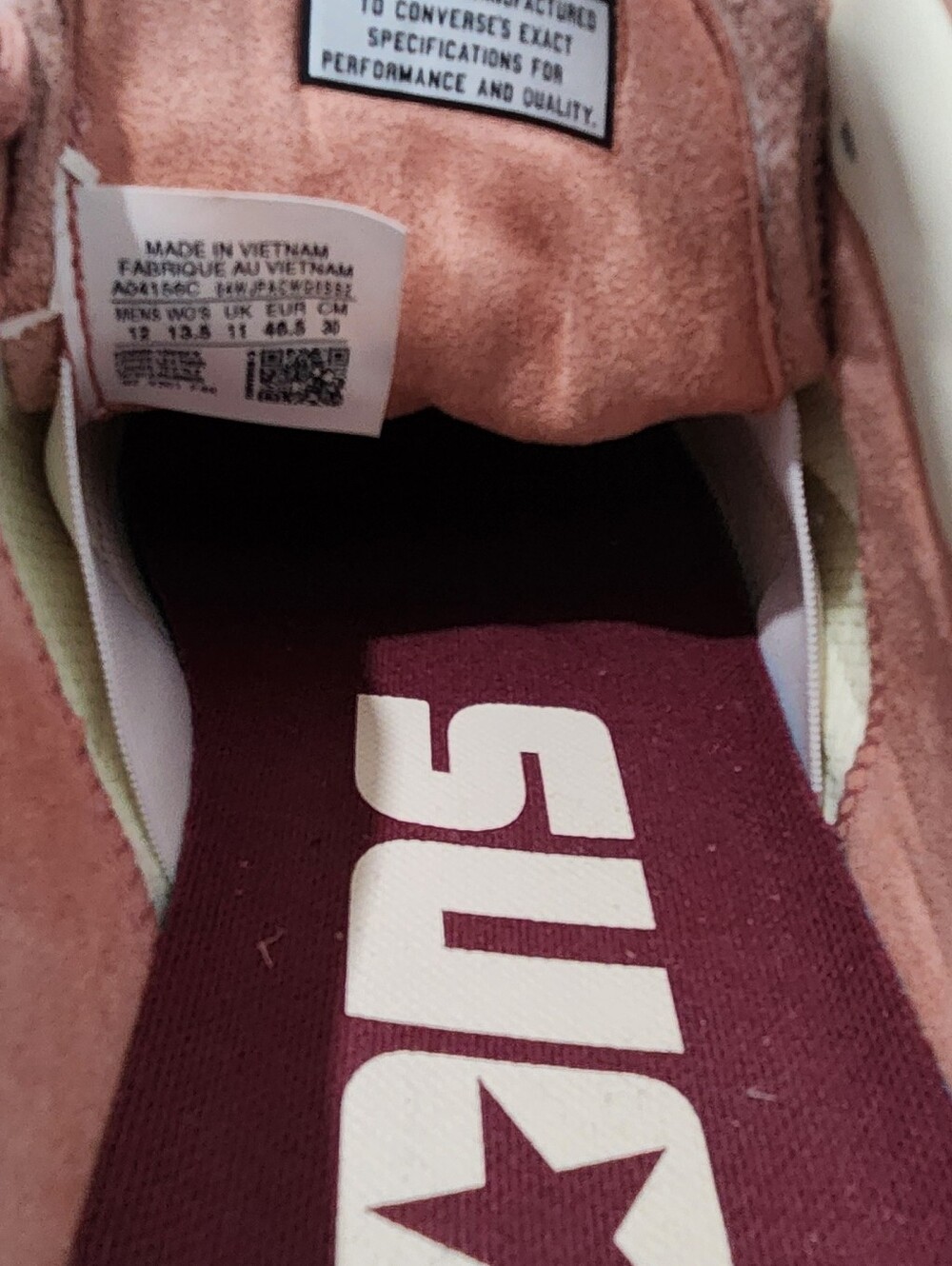 Pink Converse Cons One Star Pro - Picture 4 of 4